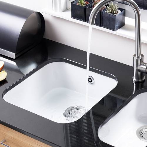 LINCOLN Undermount Ceramic Kitchen Sink 400x400