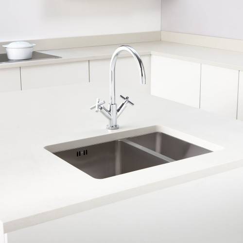 Mode 150 Inset 1.5 Left Handed Small Bowl Kitchen Sink