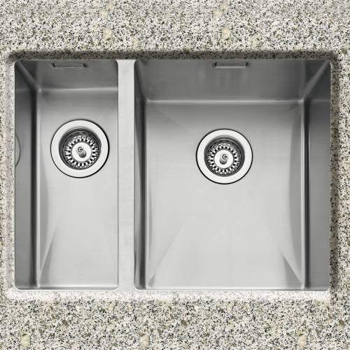 Mode 150 Undermount 1.5 Left Handed Small Bowl Kitchen Sink