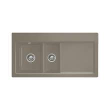 SUBWAY 60 1.5 Bowl Ceramic Kitchen Sink - Premium Line