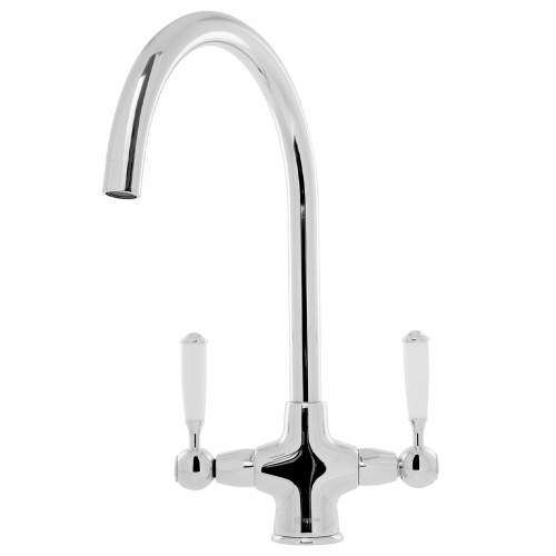 Shaftsbury Twin Lever Kitchen Tap