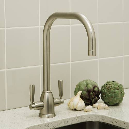 4863 Twin Lever Kitchen Tap