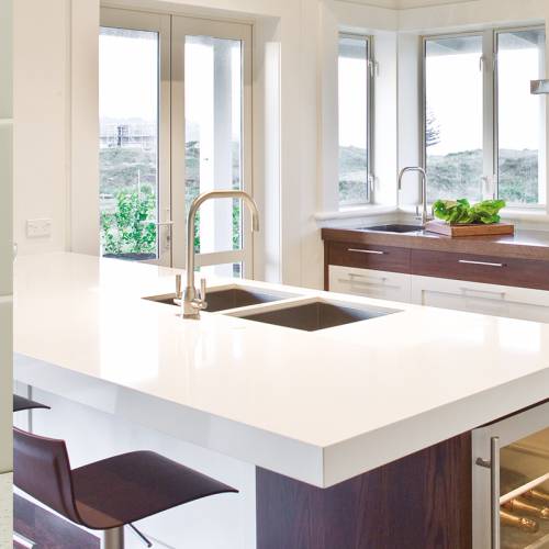 4863 Twin Lever Kitchen Tap