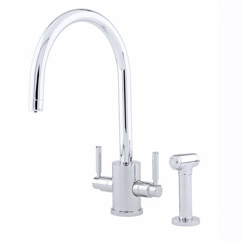 ORBIQ 'C' Spout Kitchen Tap with Rinse