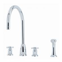 CALLISTO 4890 Four Hole Kitchen Tap with Rinse