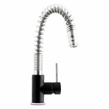 PROFESSIONAL Pull-Out Kitchen Tap in Volcano Black