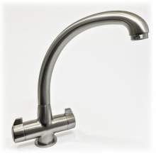 Milano Twin Lever Kitchen Mixer Tap