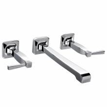 DECADENCE Wall Mounted 3 Hole Bath Mixer Tap