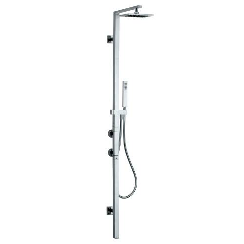 Square Wall Mounted Thermostatic Shower Post