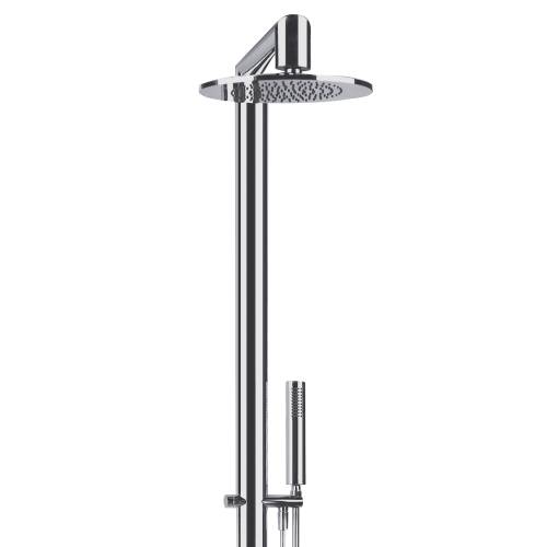 Oval Wall Mounted Exposed Thermostatic Shower Post