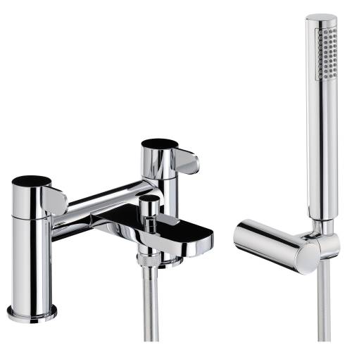 BLISS Deck Mounted Bath Shower Mixer Tap with Shower Handset