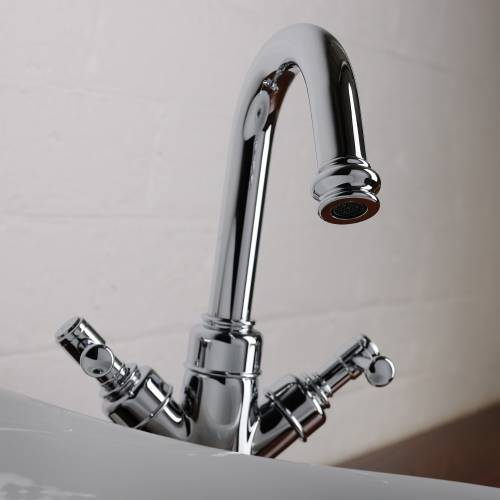 GALLANT Twin Lever Basin Mixer Tap