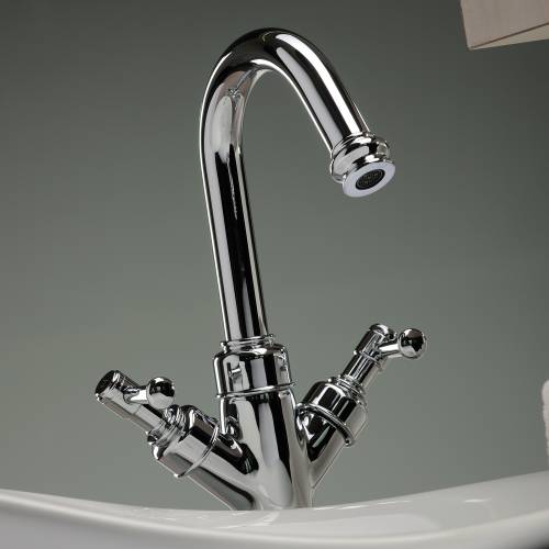 GALLANT Twin Lever Basin Mixer Tap