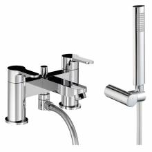 DEBUT Deck Mounted Bath Shower Mixer Tap with Shower Handset