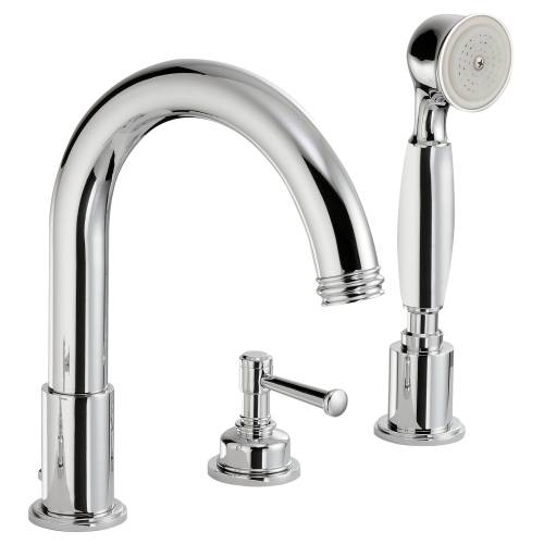 GALLANT Deck Mounted 4 Hole Bath Shower Mixer Tap