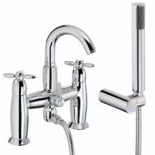 OPULENCE Deck Mounted Bath Shower Mixer Tap with Shower Handset