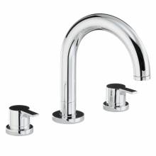 DESIRE Thermostatic Deck Mounted 3 Hole Bath Mixer Tap