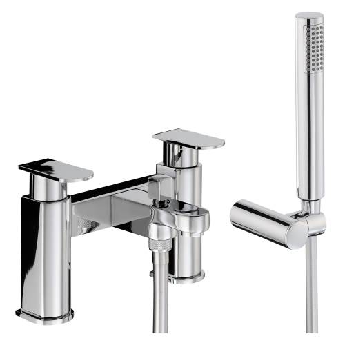 RAPTURE Deck Mounted Bath Shower Mixer Tap with Shower Handset