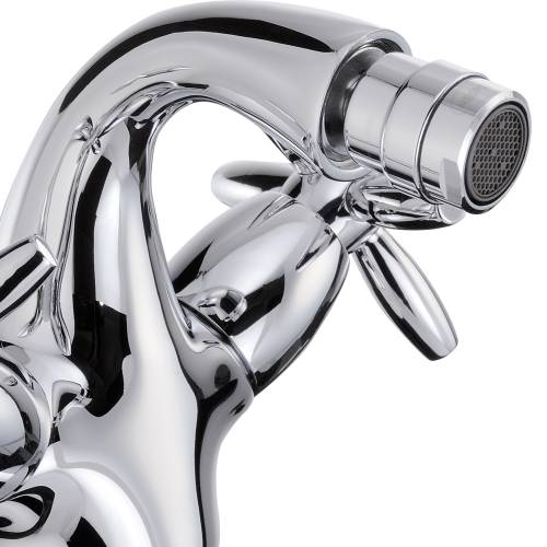 Opulence Bidet Monobloc Mixer Tap with Pop-up Waste