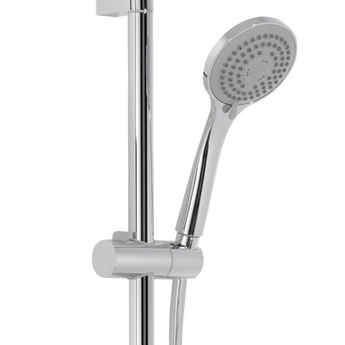 DEBUT Deluxe Deck Mounted Bath Shower Mixer with Sliding Rail Kit