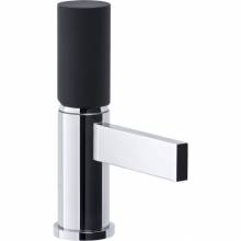 Cyclo Mini Basin Monobloc Mixer Tap - Black & Chrome