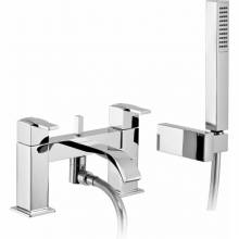 Iso Deck Mounted Bath Shower Mixer Tap with Shower Handset