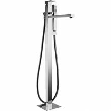 Cento Floor Standing Bath Filler Tap with Shower Handset
