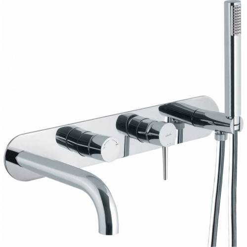 Chao Wall Mounted Bath Shower Mixer Tap with Shower Handset