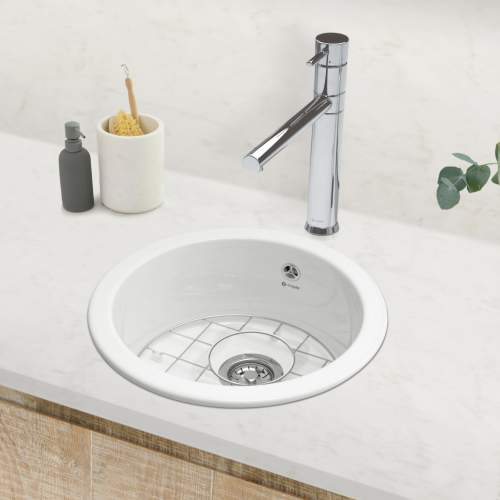 WARWICKSHIRE 1.0 Bowl Ceramic Kitchen Sink