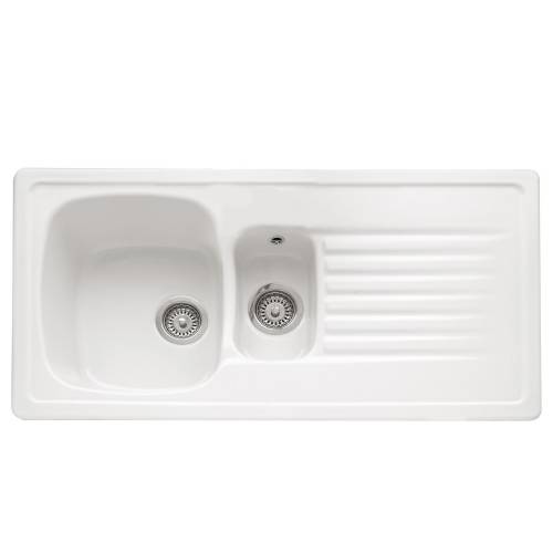 ASHFORD 150 Inset Ceramic Kitchen Sink