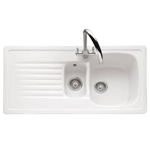 ASHFORD 150 Inset Ceramic Kitchen Sink