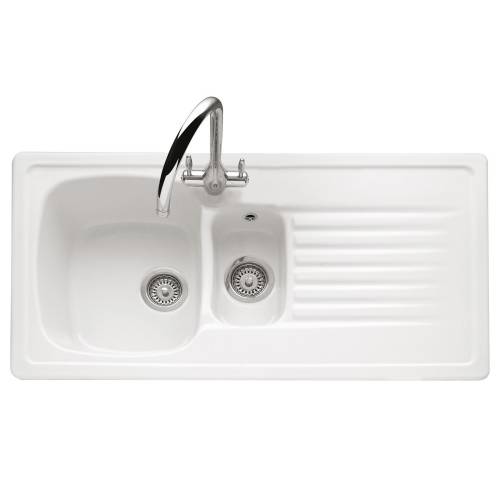 ASHFORD 150 Inset Ceramic Kitchen Sink