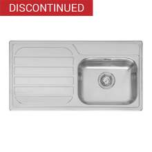 DUKE 10BA Single Bowl Kitchen Sink and Drainer