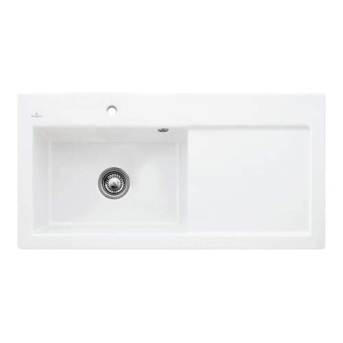 SUBWAY 60 XL Single Bowl Kitchen Sink - Ceramic Line