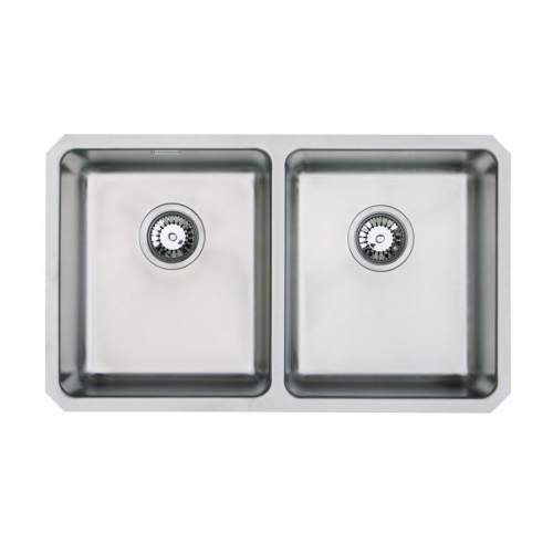 ORBIT 02 Double Bowl Undermount Kitchen Sink