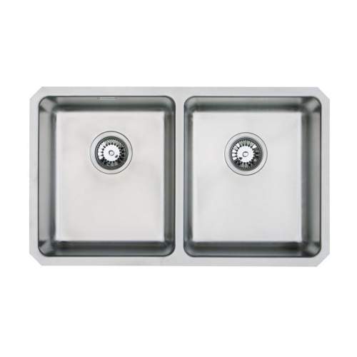 ORBIT 02 Double Bowl Undermount Kitchen Sink