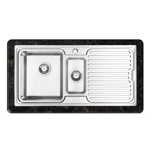 ORBIT 1 Inset 1.5 Bowl Kitchen Sink