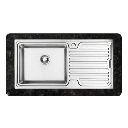 ORBIT 2 Inset 1.0 Bowl Kitchen Sink