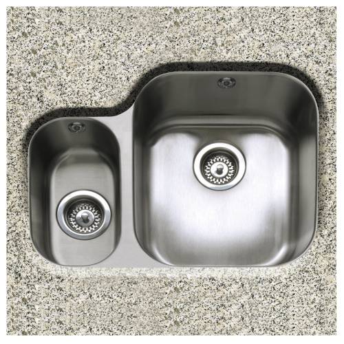 FORM 150 1.5 Bowl Handed Undermount Kitchen Sink
