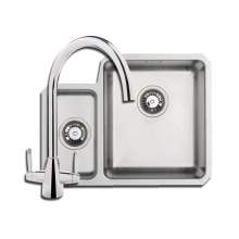 ORBIT 01 Undermount 1.5 Bowl Kitchen Sink with Chrome Tap