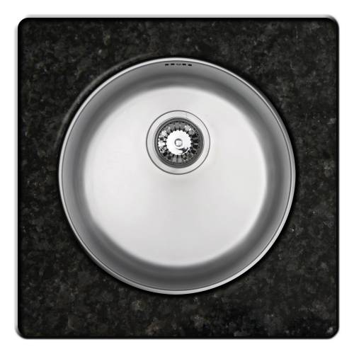 RUBUS 101B-U Circular Undermounted Kitchen Sink
