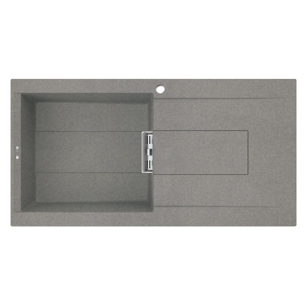 Reginox Smart 480 1.0 Bowl Grey Granite Sink