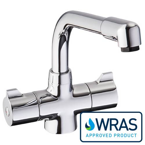 Aveto Dual Handle Monobloc Tap