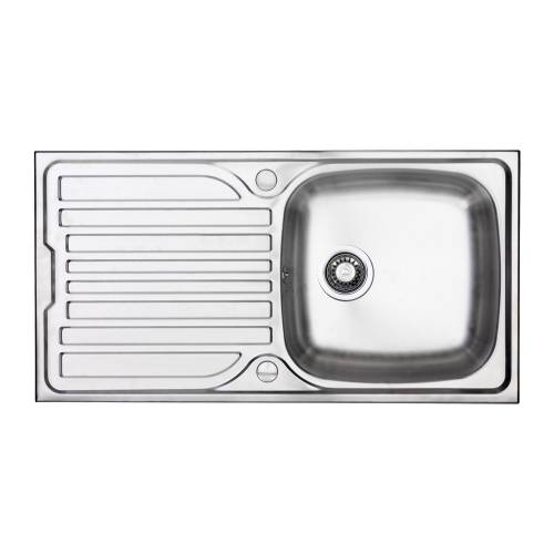 Turin 100 1.0 Bowl Sink and Drainer