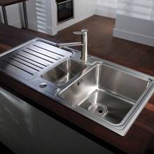 Abode Apex 1.5 Bowl Stainless Steel Kitchen Sink
