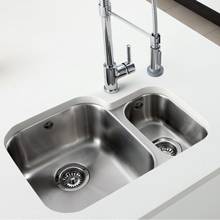 Caple Form 1.5 Bowl Undermount Stainless Steel Kitchen Sink