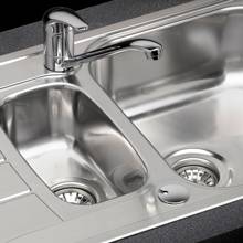 Reginox RL220 1.5 Bowl Stainless Steel Kitchen Sink