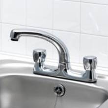 Bluci Gravina Duo Water Saving Contract Kitchen Tap