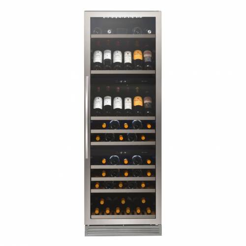 Caple WF1548 Freestanding Triple Zone Wine Cabinet