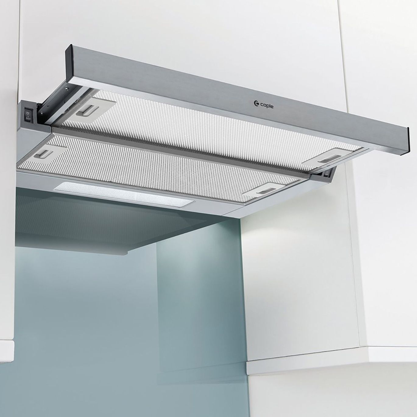 Telescopic sales cooker hood